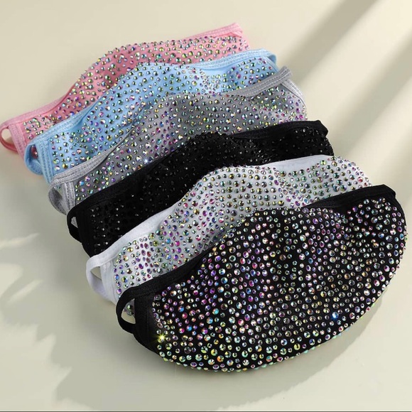 Crystal Face Mask (Blue) - Picture 3 of 4